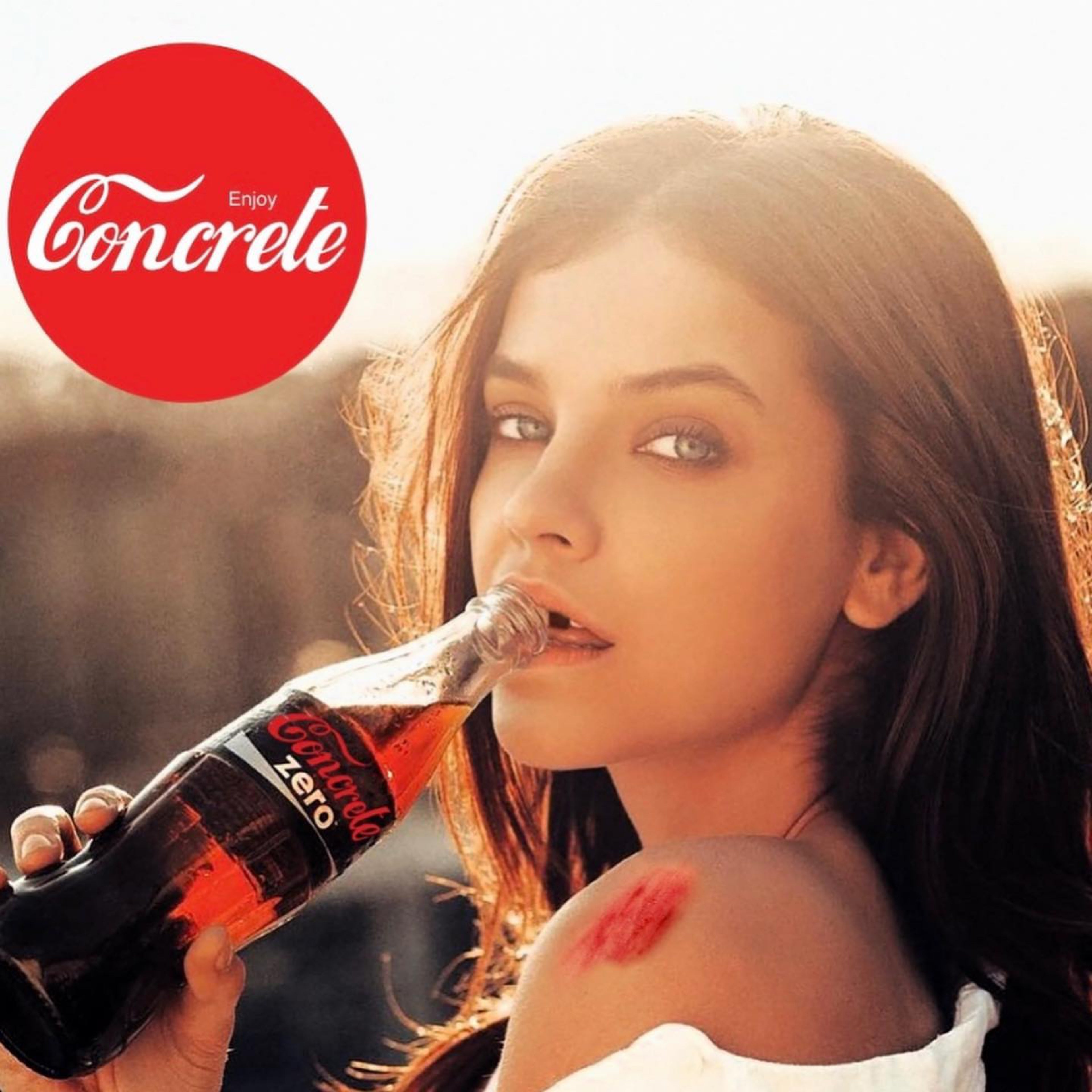 ENJOY CONCRETE CAP BLACK