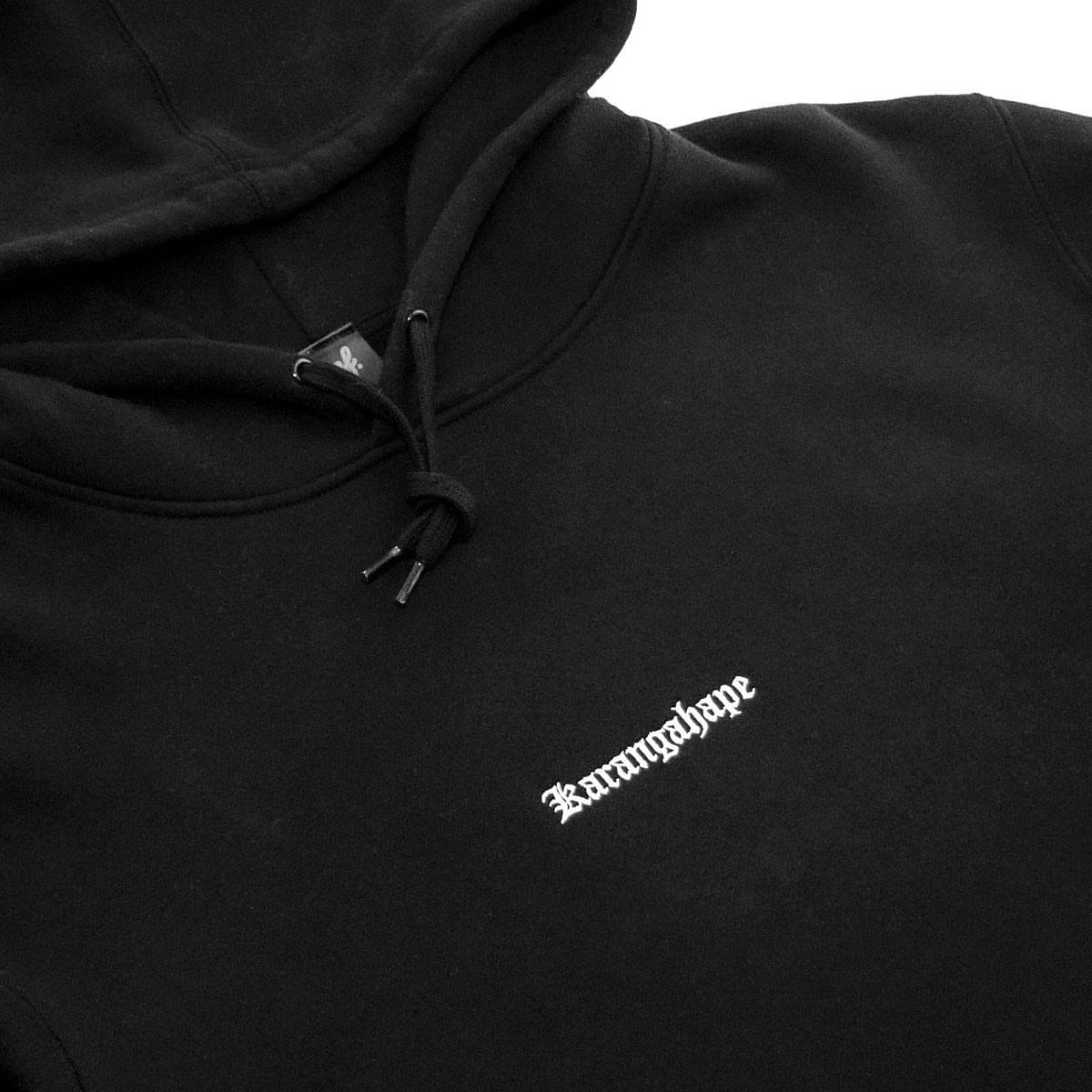 KARANGAHAPE  HOOD - BLACK