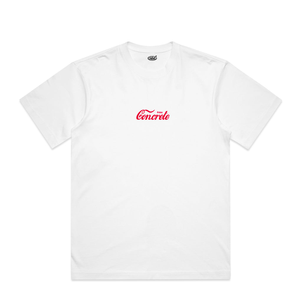 CONCRETE TEE - WHITE