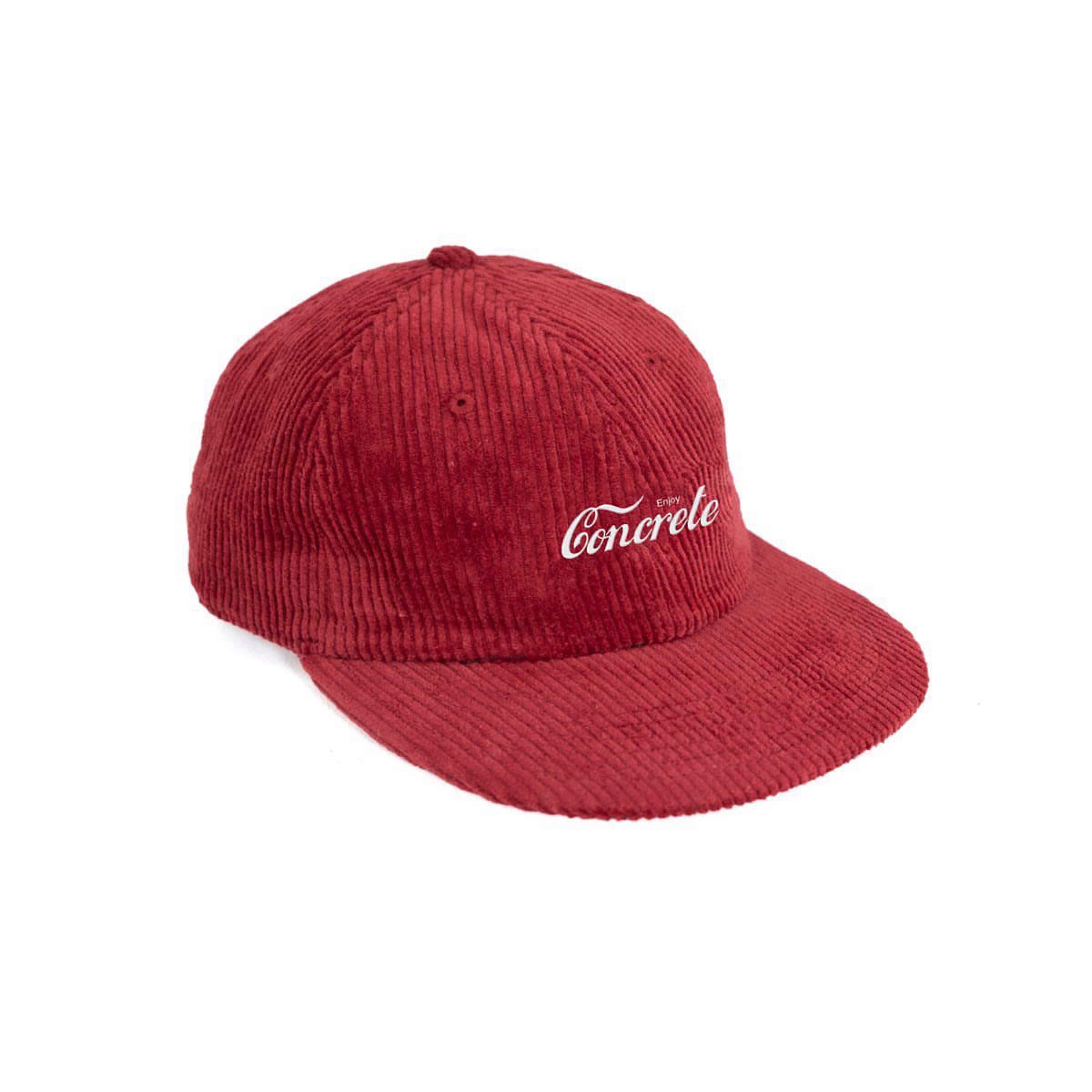 ENJOY CONCRETE CAP RED