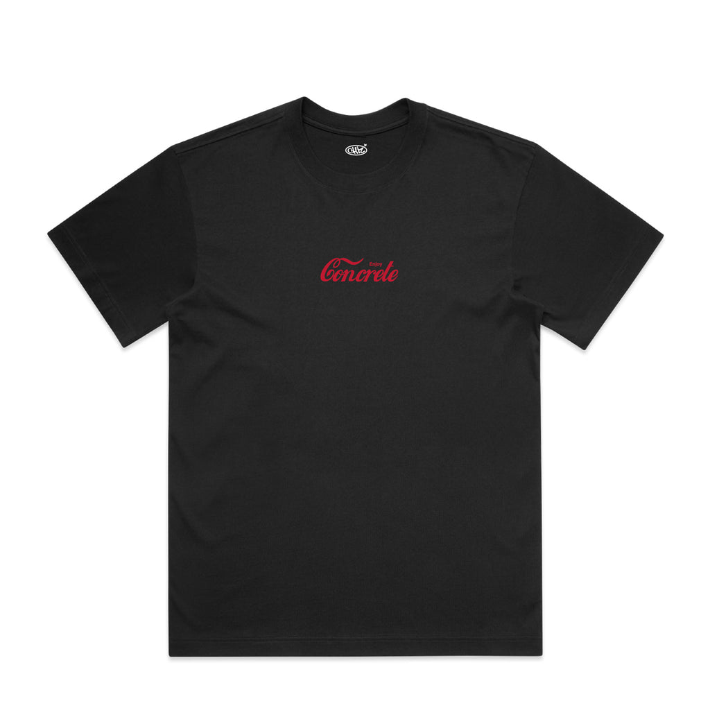 CONCRETE TEE - BLACK