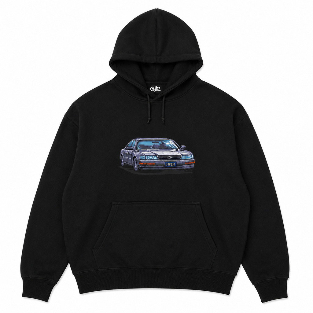 LEXUS WHIP ST FEST 2 HOOD  BLACK