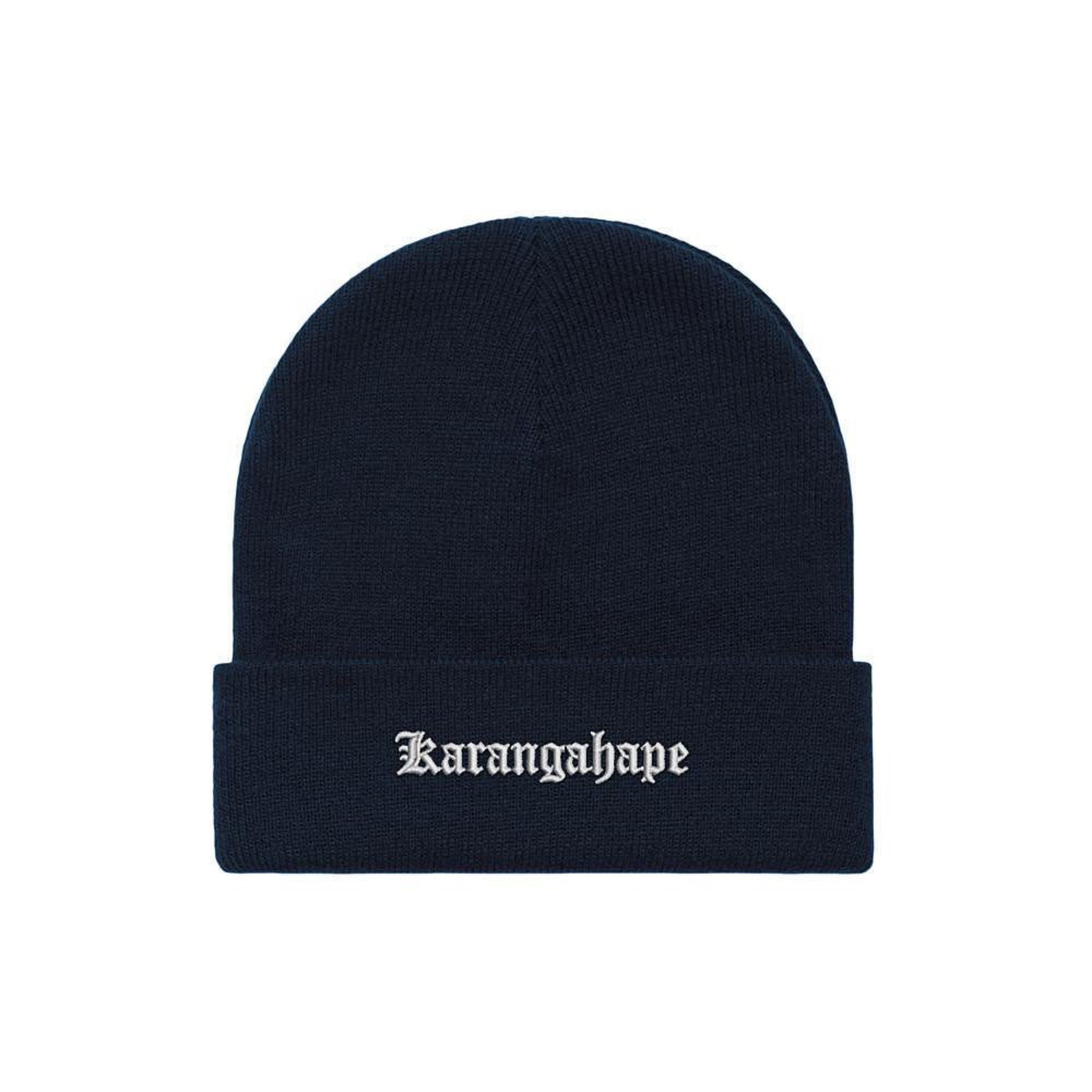 KARANGAHAPE  CHUCK-E BEANIE BLACK