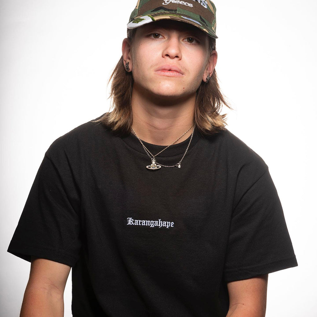 KARANGAHAPE HERITAGE TEE BLACK