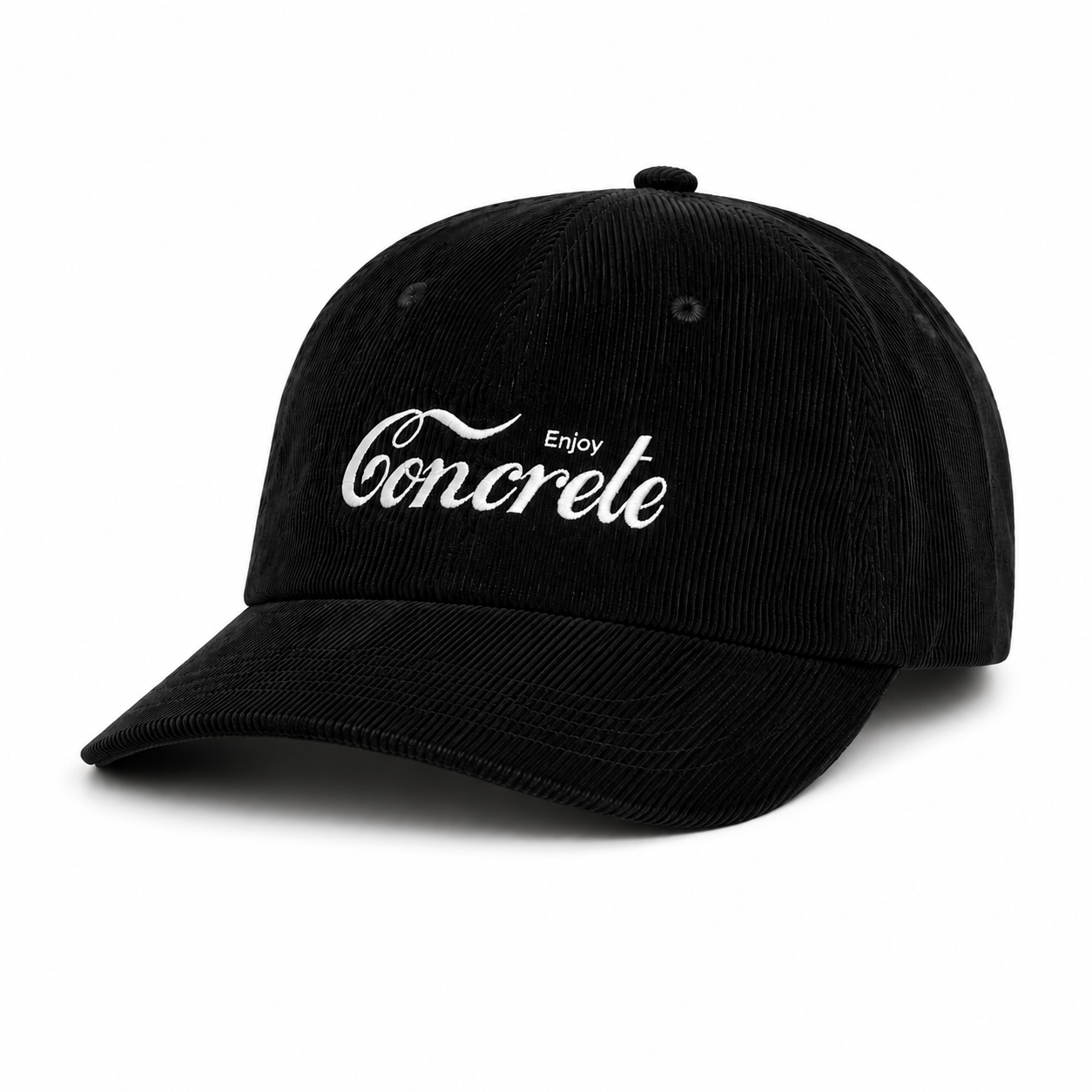 ENJOY CONCRETE CAP BLACK