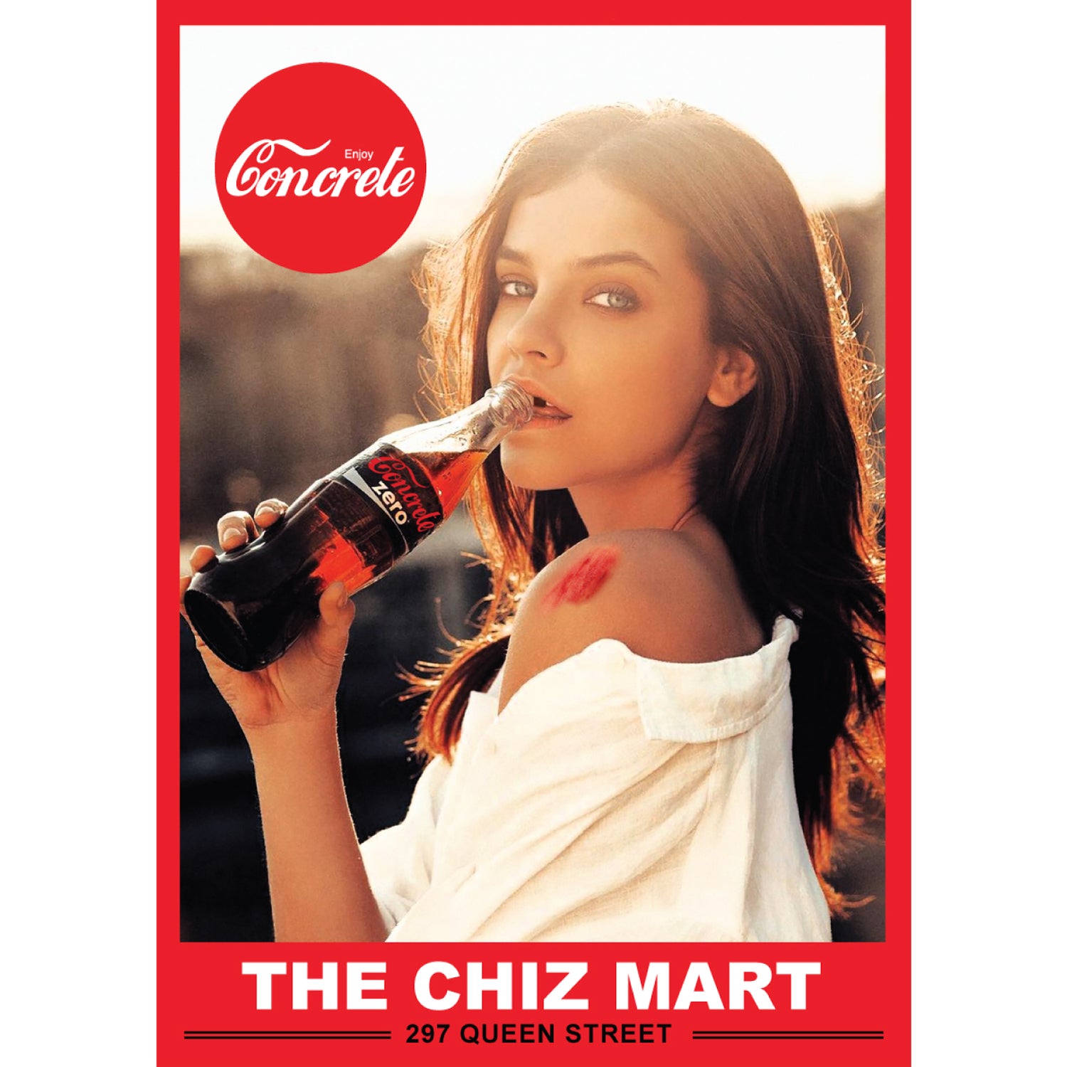 CONCRETE TEE - WHITE