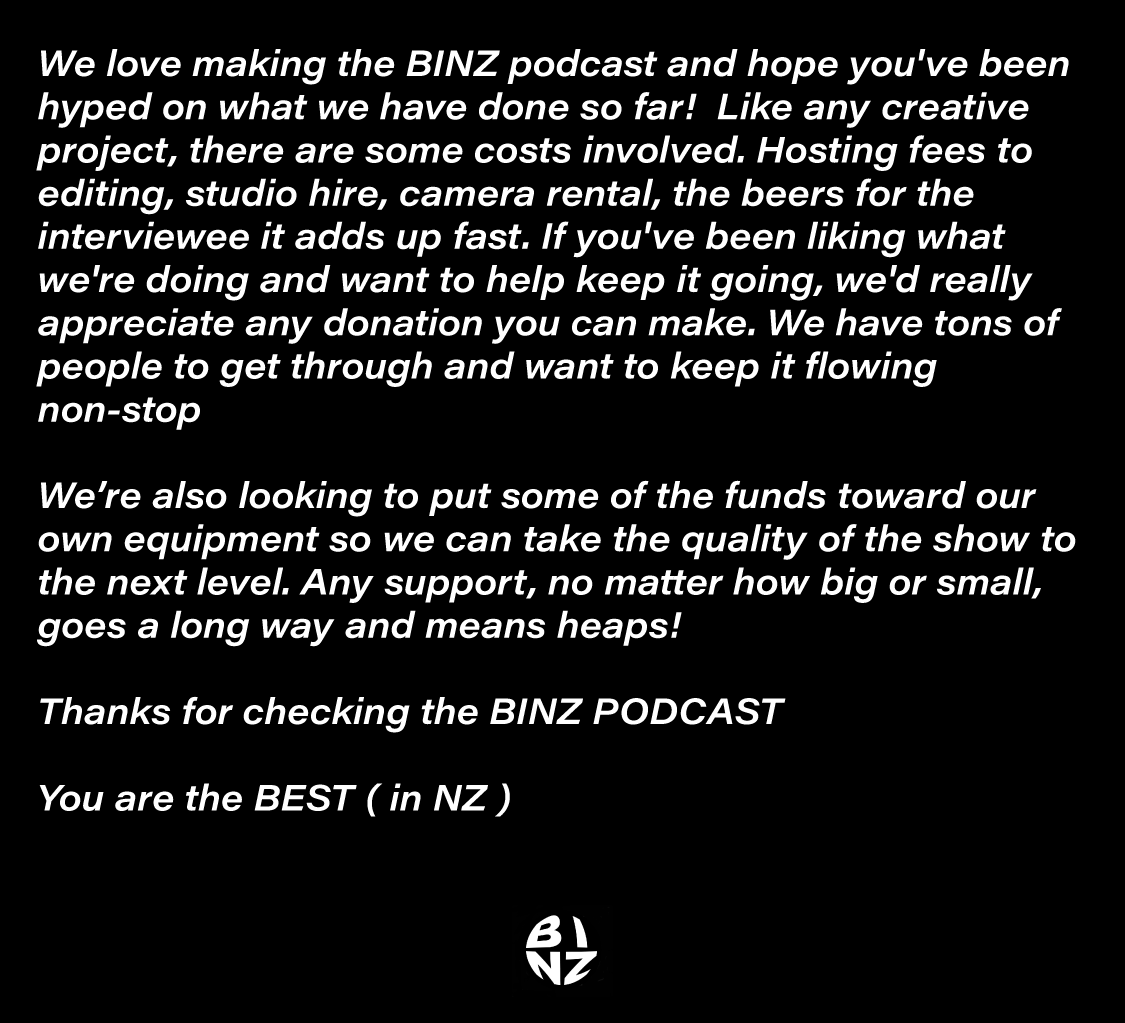 $5 BINZ production donation