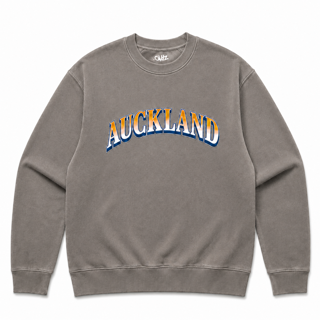 Auckland Arch Crew Faded Grey