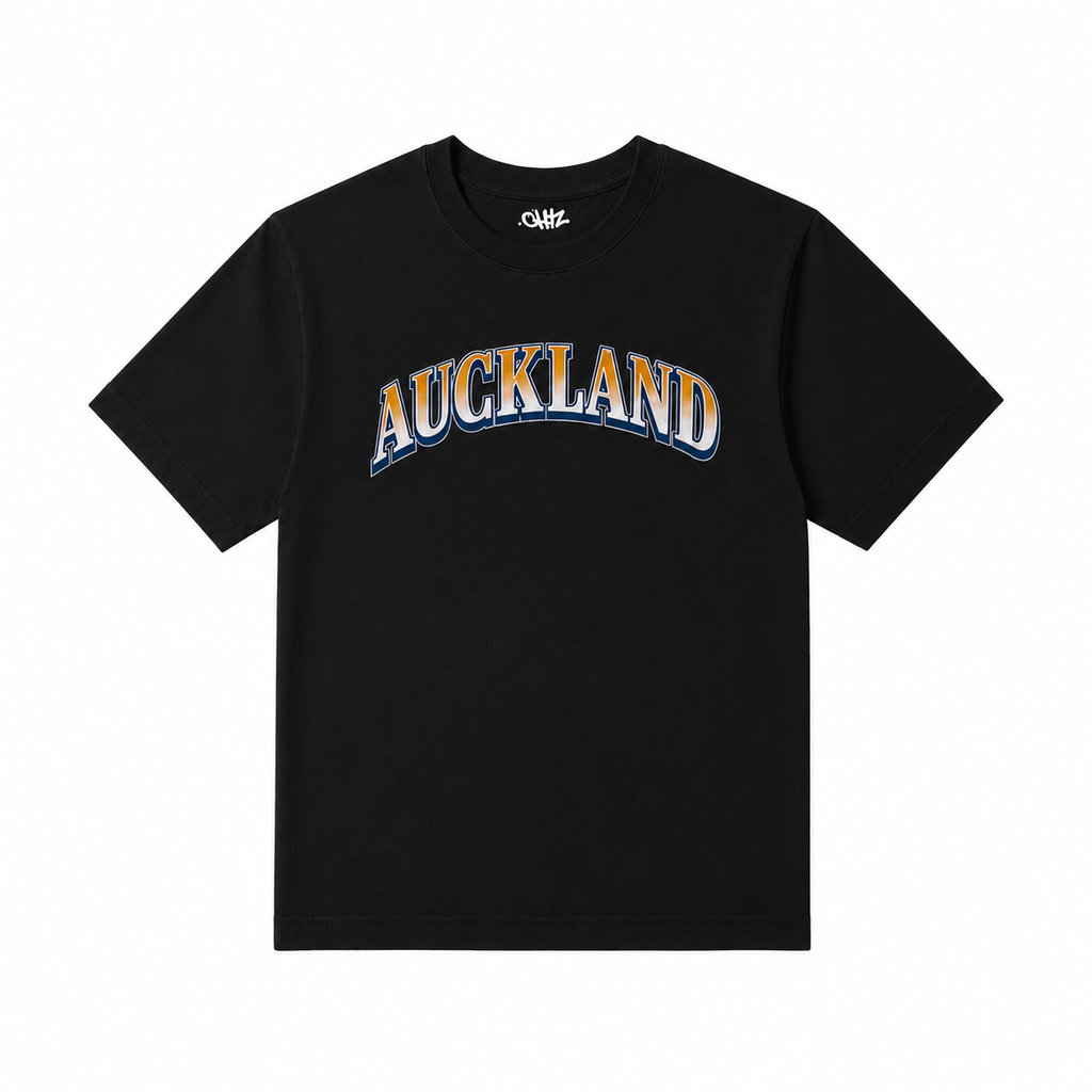Auckland Arch Tee Black – available in 3 Pack T-Shirt Bundle