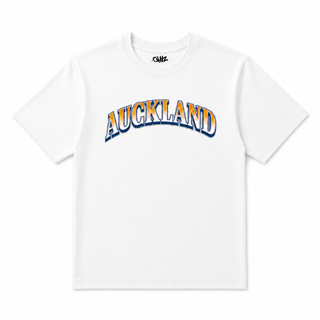 Auckland Arch Tee White – available in 3 Pack T-Shirt Bundle