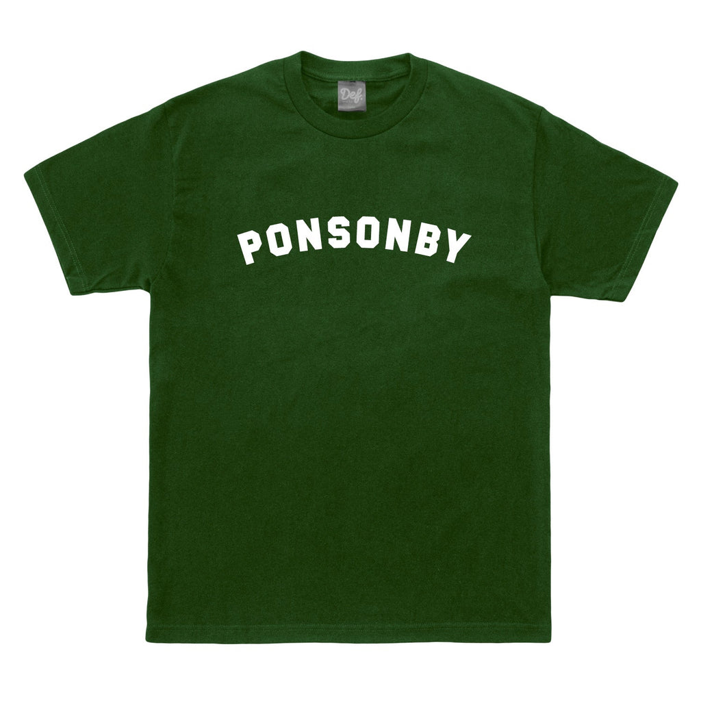 Ponsonby Arch Tee - Bottle Green